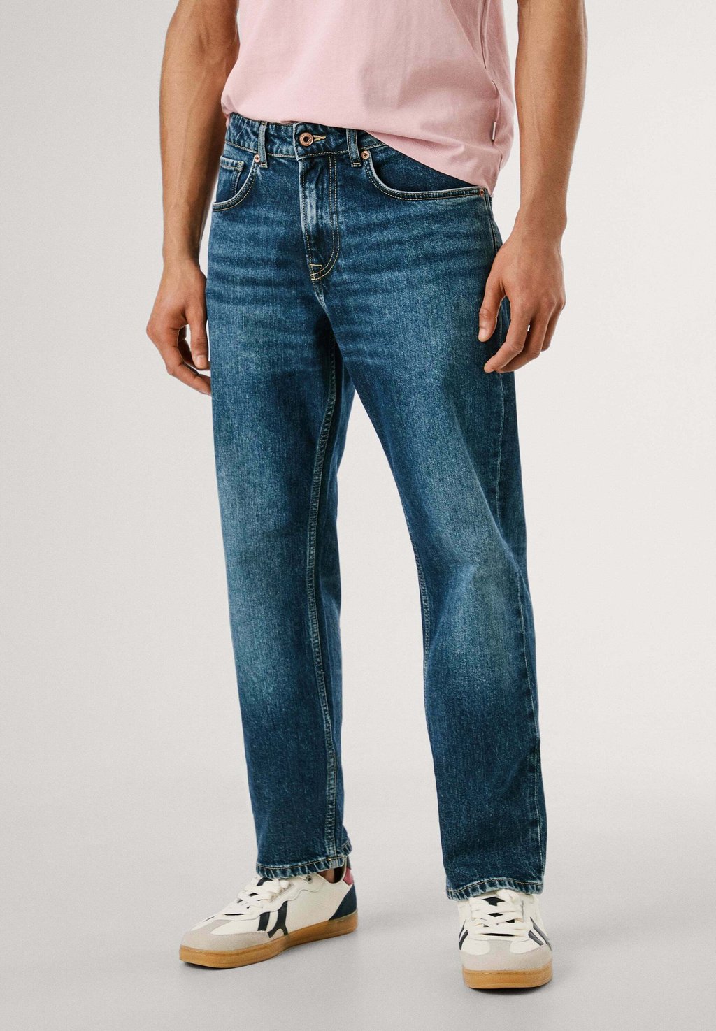 

Джинсы прямого кроя CASH Pepe Jeans, цвет Faded Dark Mocha