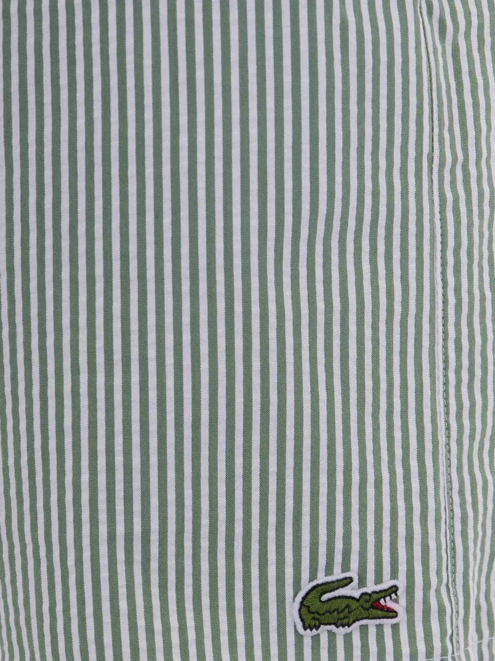 Шорты для плавания в полоску Lacoste, зеленый — фото 3