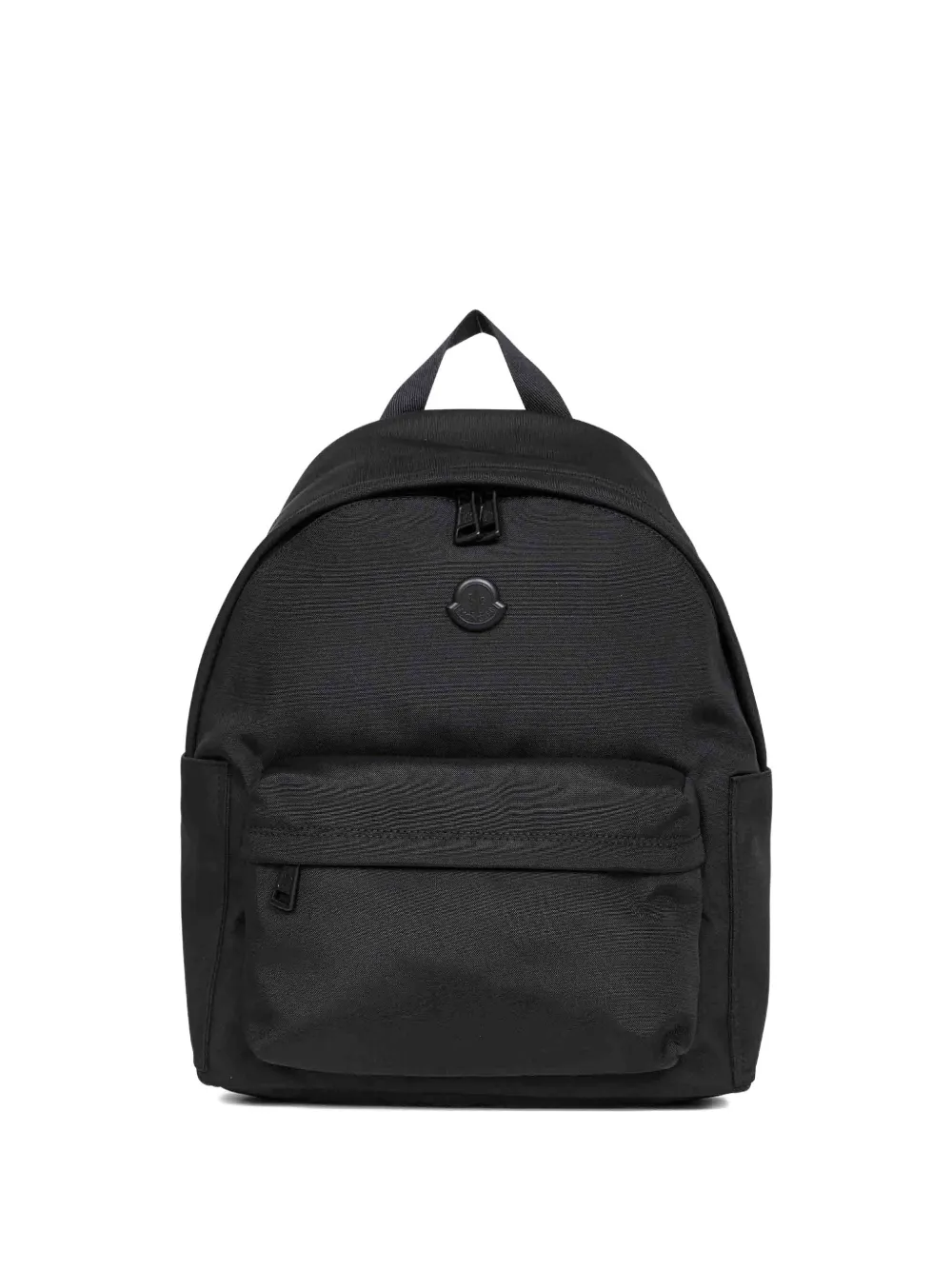 

Рюкзак на молнии с нашивкой-логотипом Moncler, черный