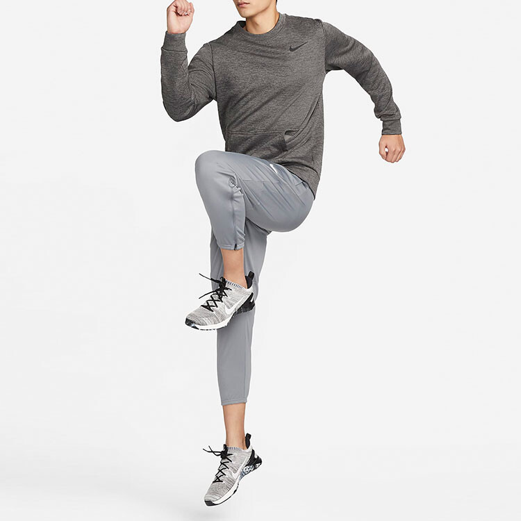 Толстовка мужская тональная карбоново-черная Nike, черный — фото 3