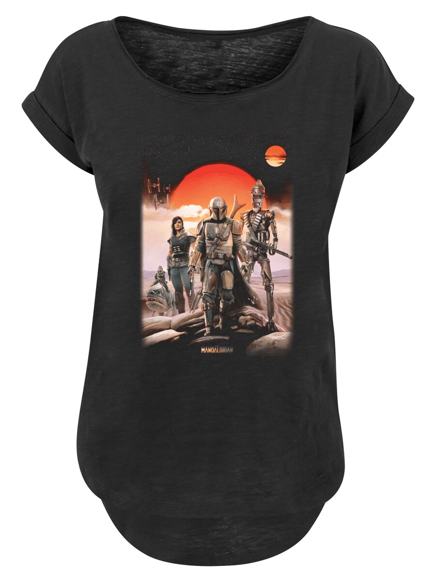 

Футболка F4NT4STIC Shirt Star Wars The Mandalorian Warriors, черный