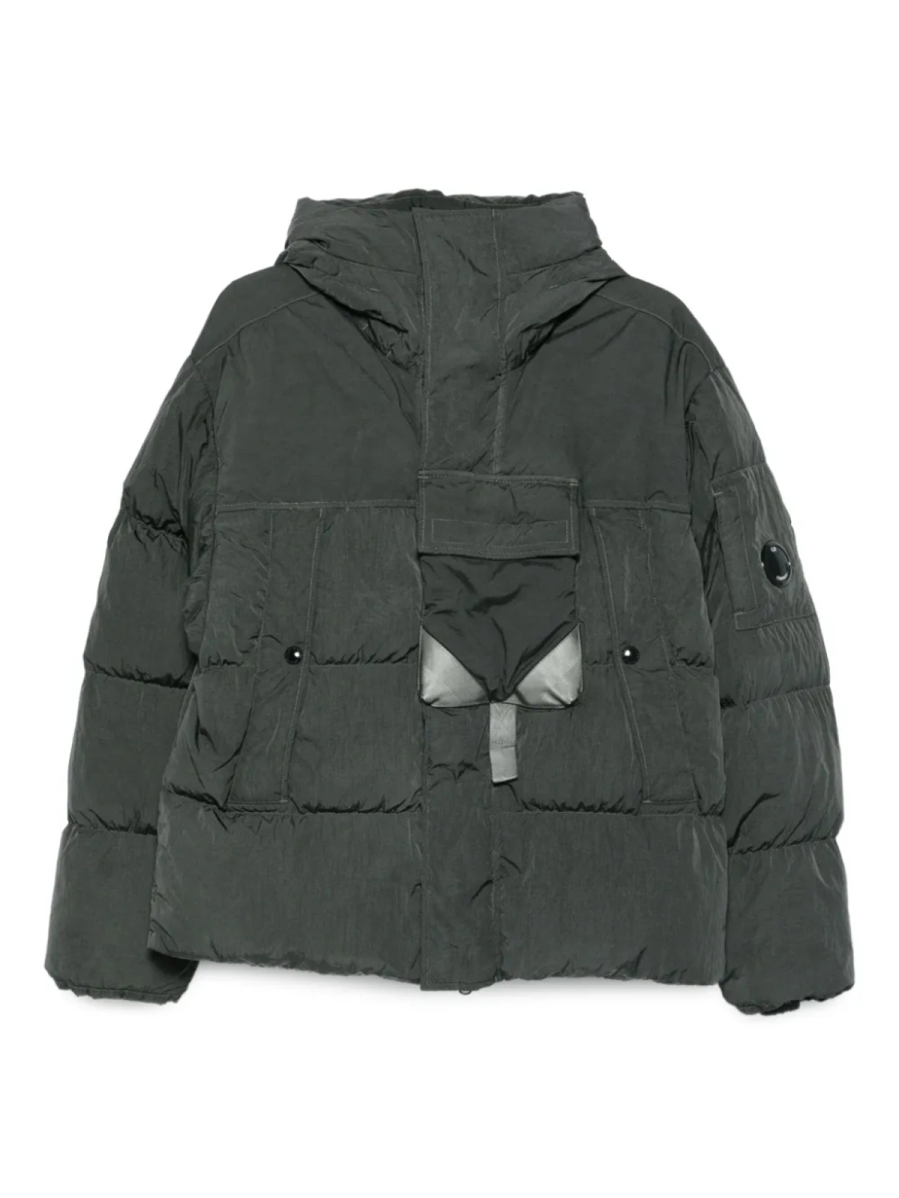 

CP Company Пуховик с капюшоном и линзами C.P. Company, зеленый