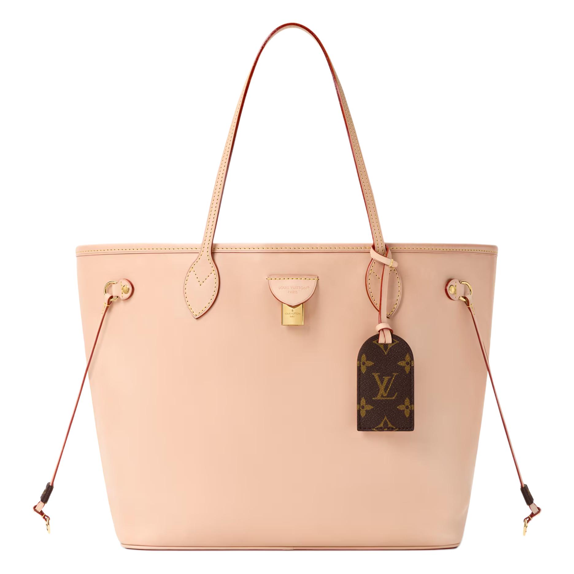 

LOUIS VUITTON Сумка-тоут NEVERFULL из коровьей кожи, шоппер, женская сумка Medium бежевая