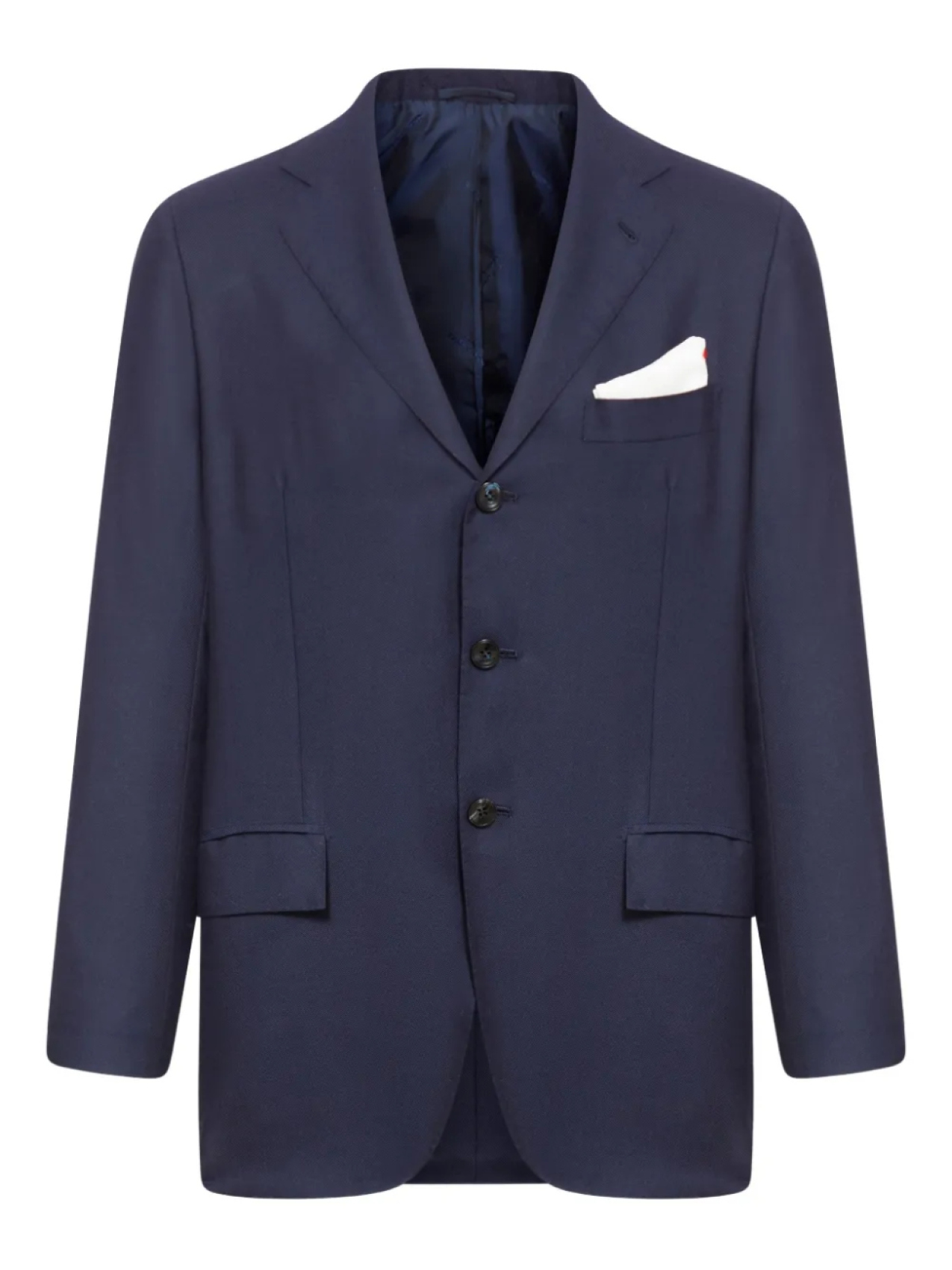 

Кашемировый блейзер Kiton, синий