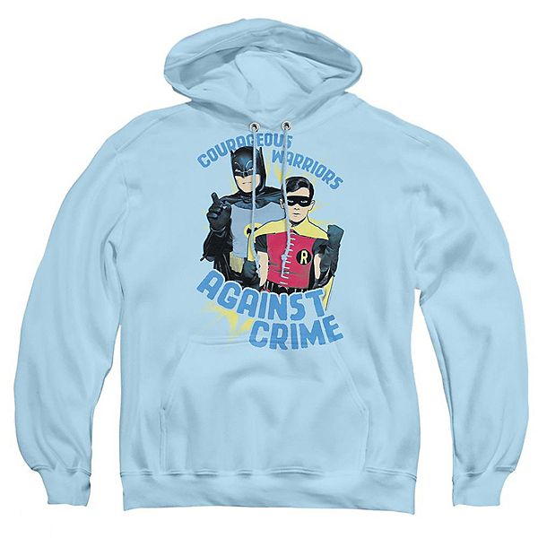 

Толстовка с капюшоном для взрослых с изображением Бэтмена из классического сериала "Отважные воины". Licensed Character
