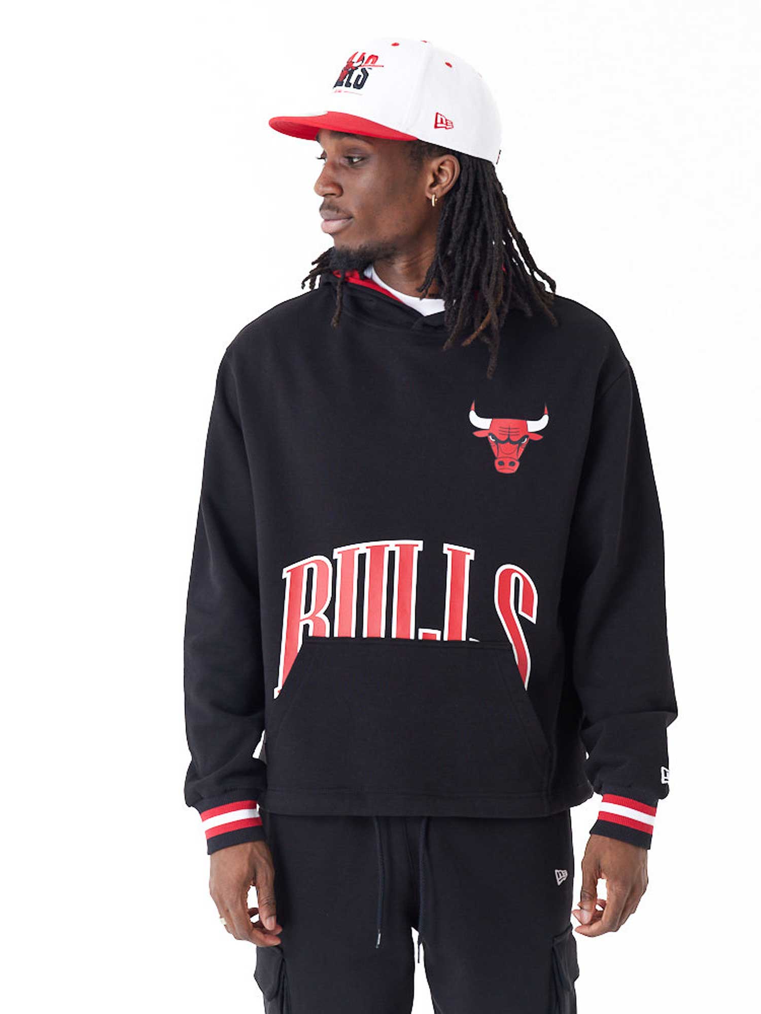 

Толстовка New Era NBA ARCH GRPHC OS HOODY CHIBUL, черный