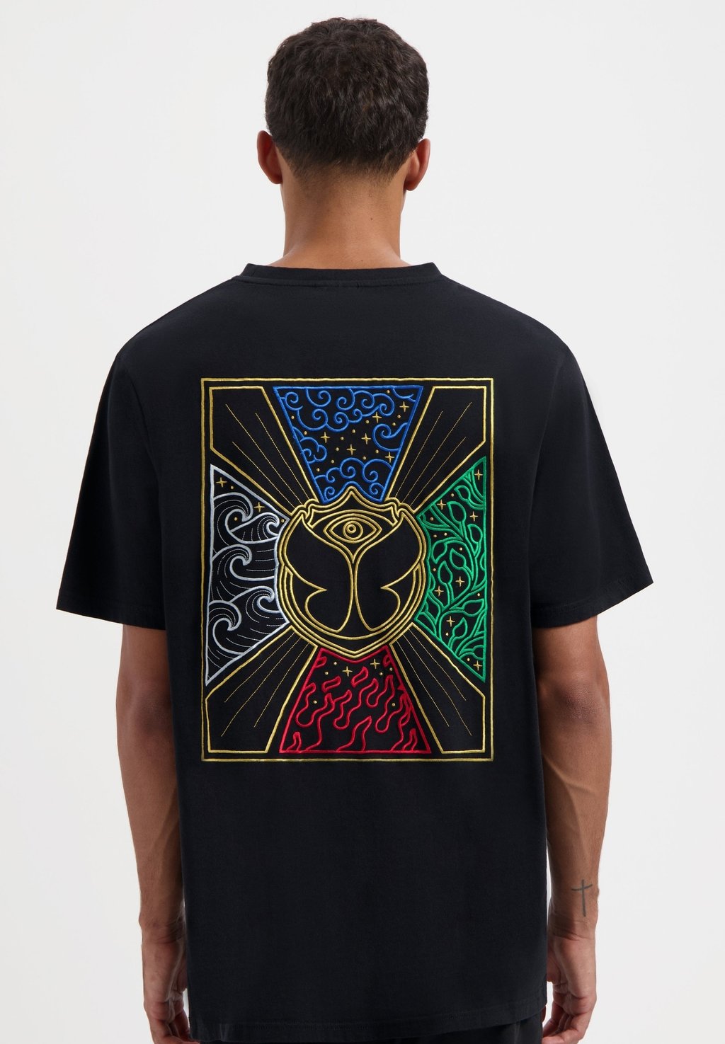 

Футболка с принтом UNITY FLAG BACK Tomorrowland Store, черный
