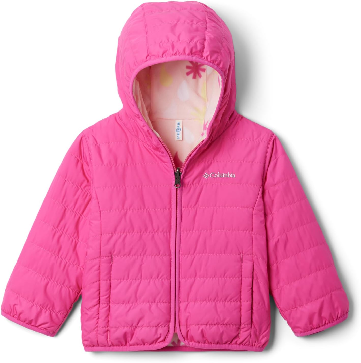 

Куртка Columbia Baby-Girls Double Trouble Ii, Pink Ice/Satin Pink Sleet