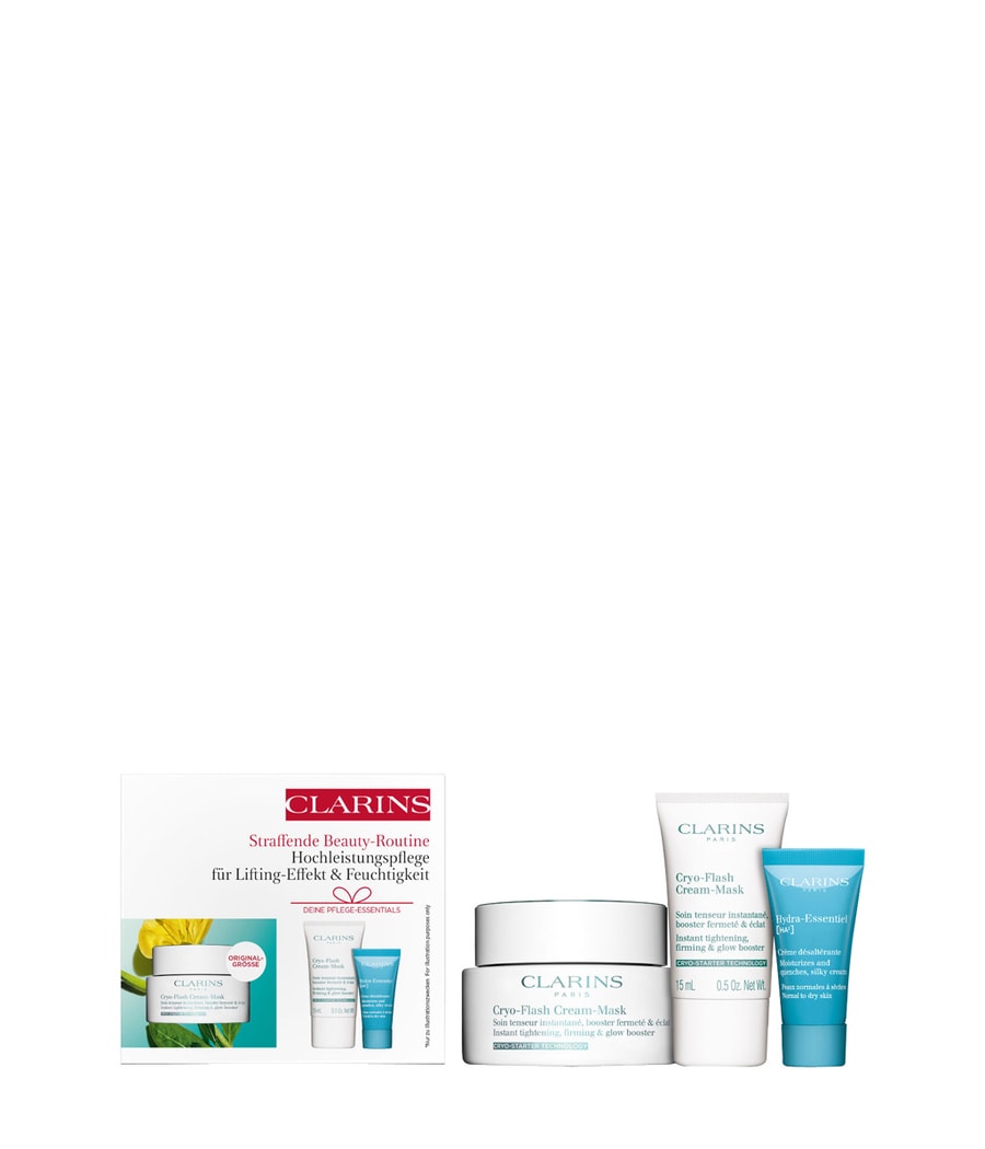

Набор для ухода за лицом CLARINS Cryo-Flash Straffende Beauty-Routine Set, 1 шт.