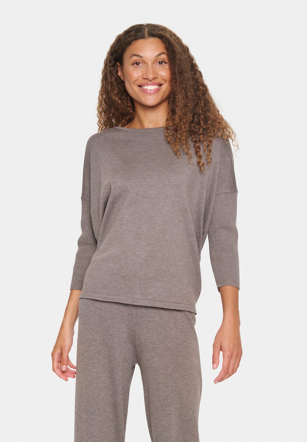 

Свитер MILASZ R-NECK Saint Tropez, серый