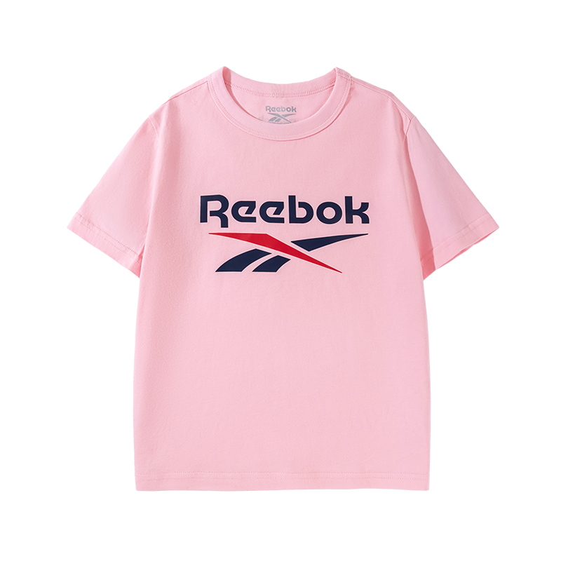

Детская футболка Reebok, розовый/голубой