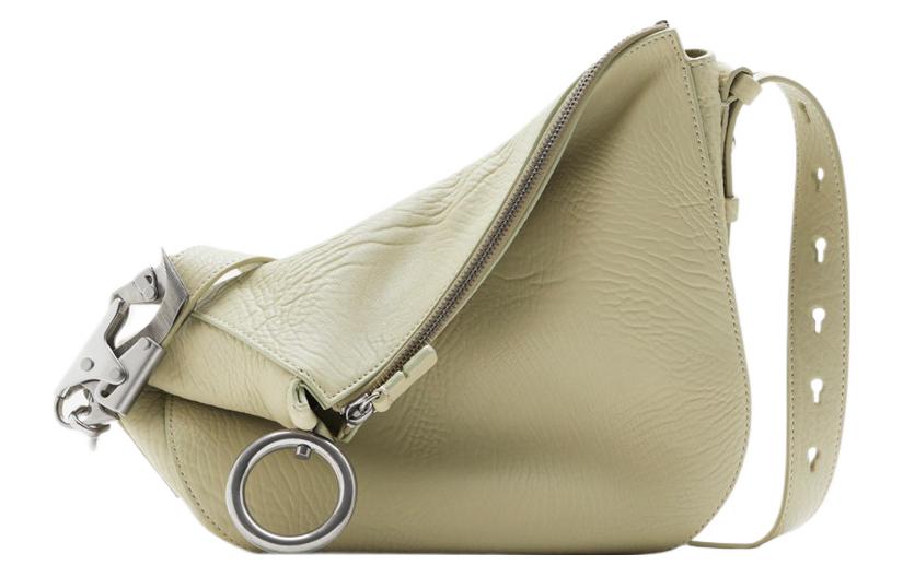 

Burberry Сумка рыцарь из матового металла