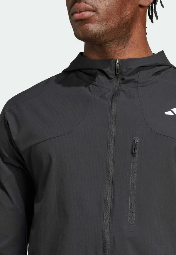 Тренировочная куртка adizero Adidas Performance, Black Black — фото 4