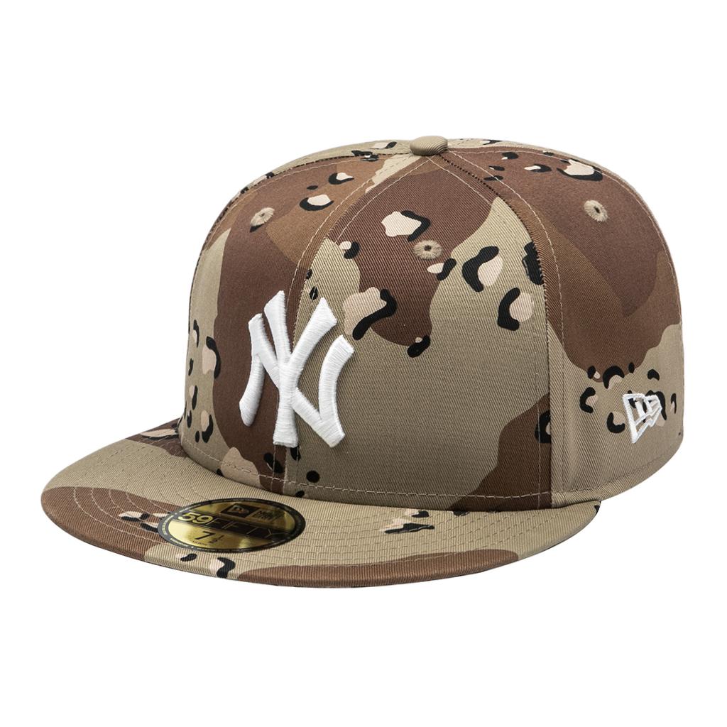 

Полиэстеровые бейсболки Unisex Camouflage New Era, хаки