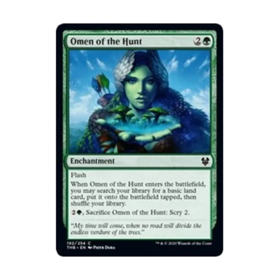 

CCG Знамение охоты (клавиша C), MTG - Theros Beyond Death