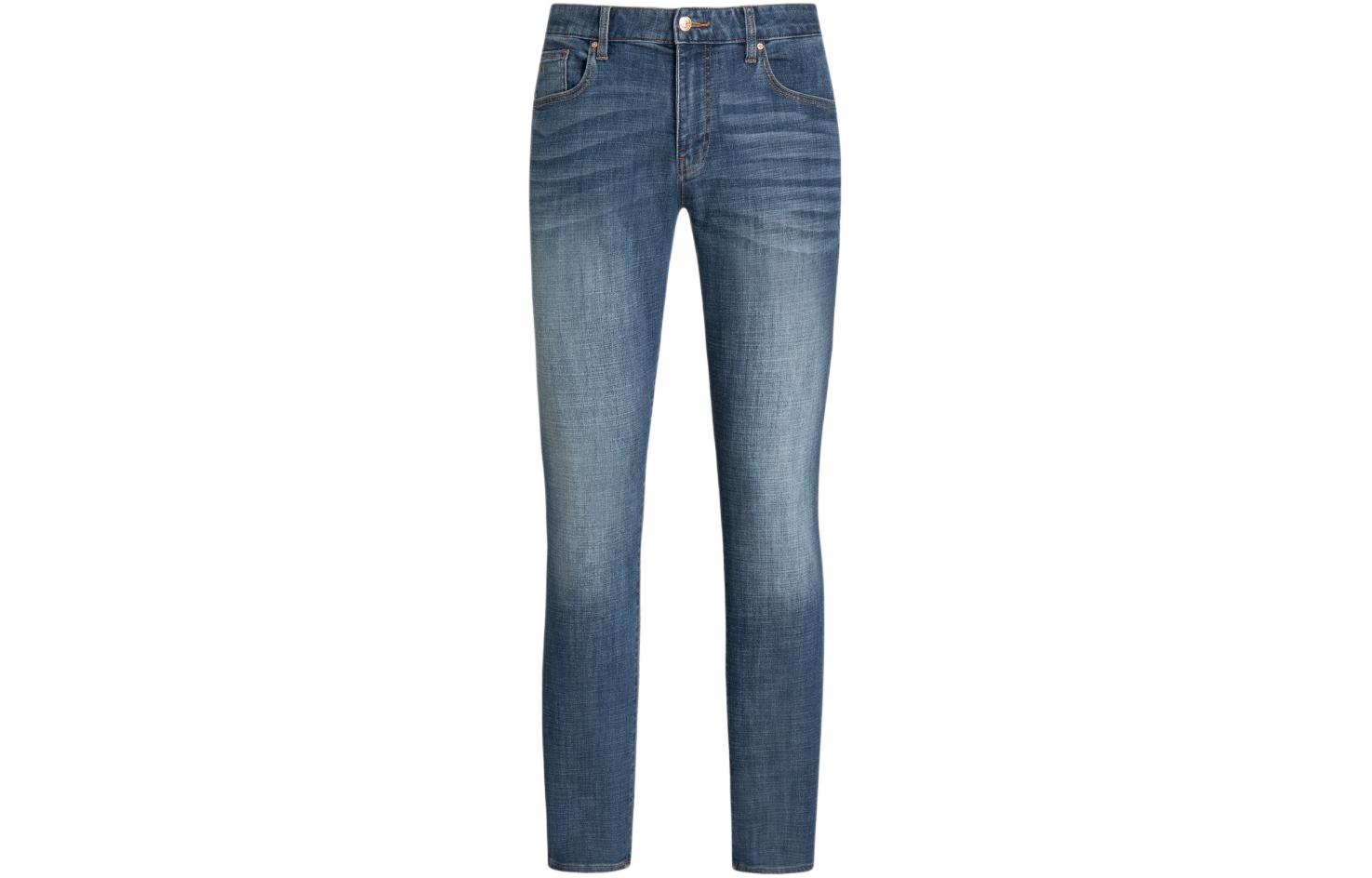 

ARMANI EXCHANGE Джинсы мужские SS24 синего цвета