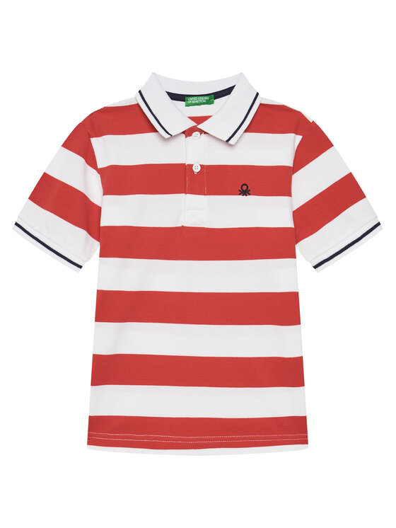 

Рубашка поло стандартный крой 39QAC301T United Colors Of Benetton, красный
