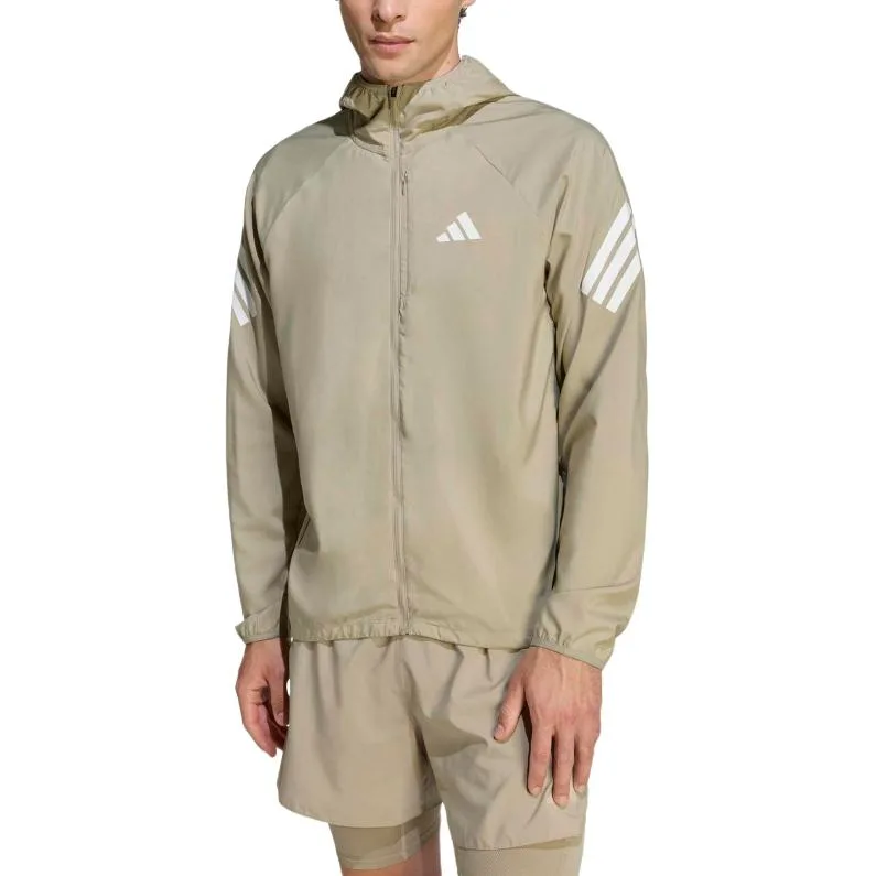Adidas Куртка мужская коричневая с капюшоном