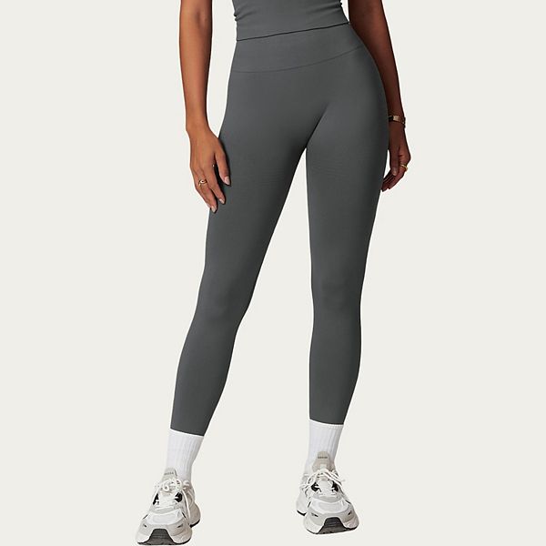 

Женские высокие леггинсы seamless с моделирующим эффектом Anna-Kaci, Dark Gray