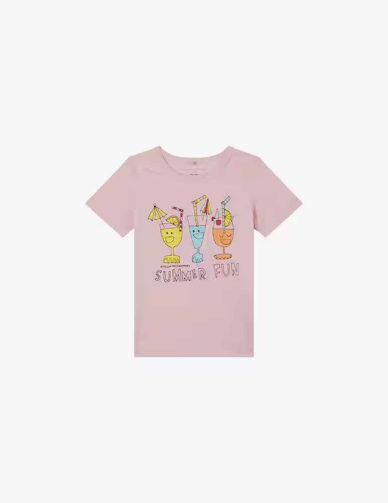 

Футболка Stella McCartney, розовый