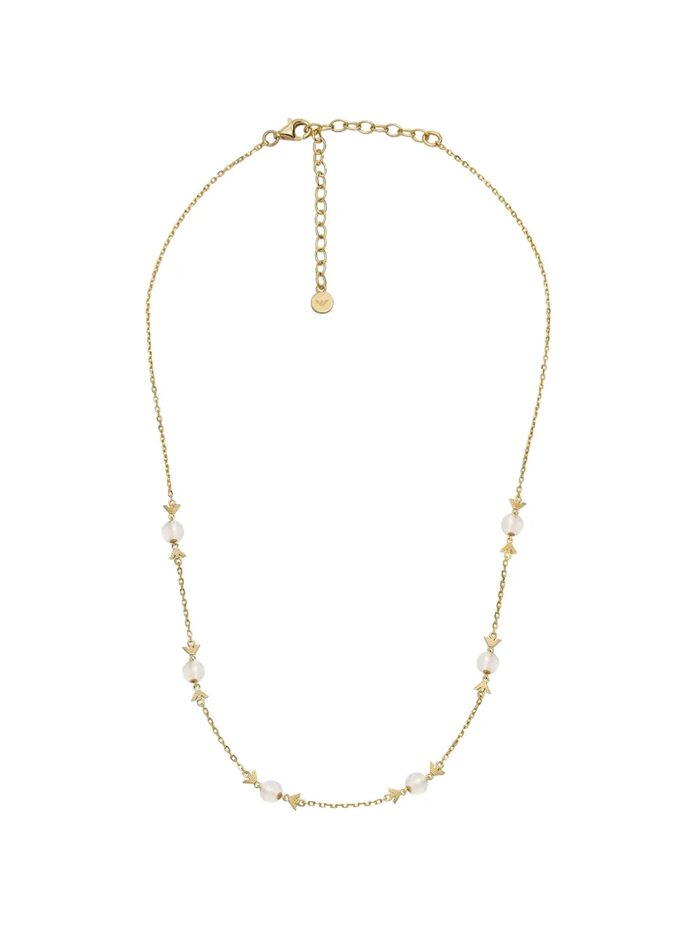 

Ожерелье с подвеской в виде орла Emporio Armani, золотой