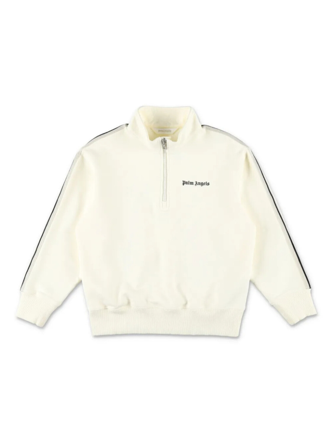 

Детская толстовка Palm Angels с полумолнией Palm Angels Kids, белый