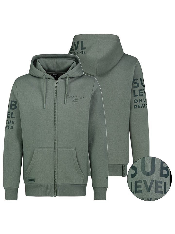 

Толстовка Sublevel, зеленый