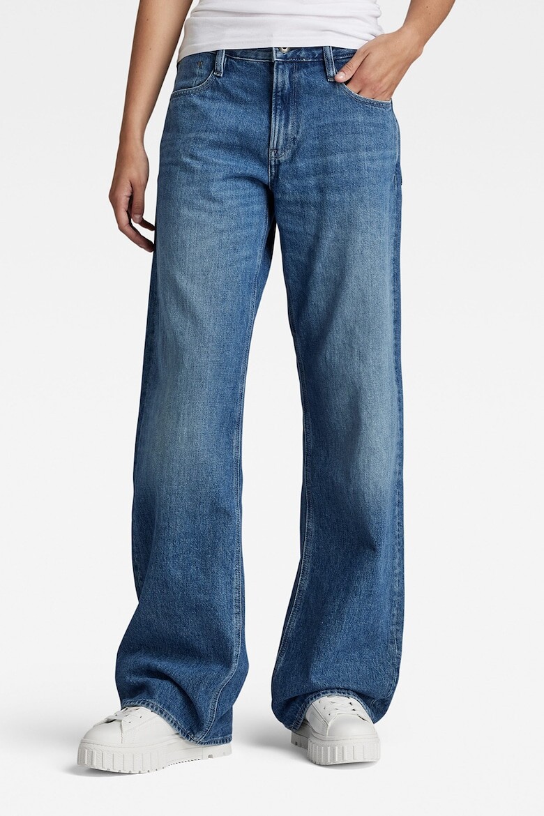 

Широкие джинсы с эффектом потертости G-Star Raw, синий