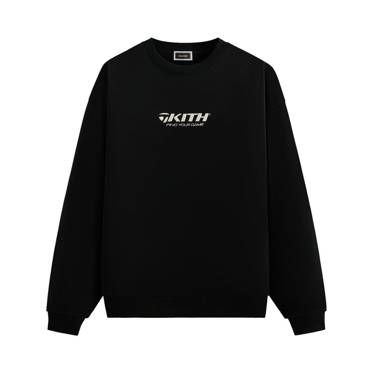 

Толстовка Kith For TaylorMade Find Your Game Nelson Crewneck, черный