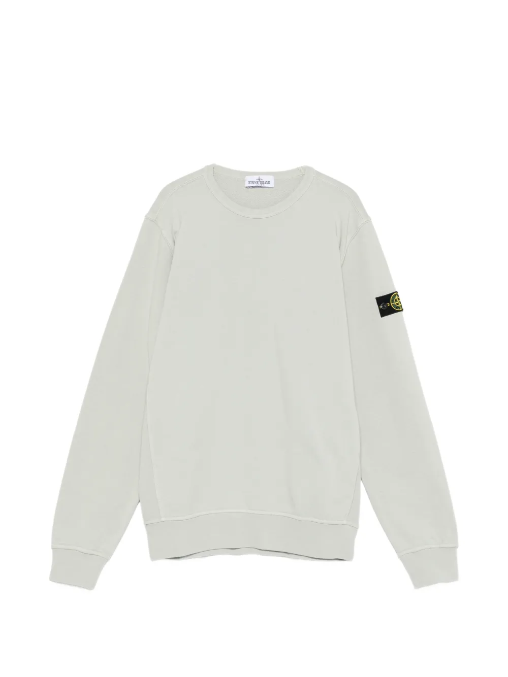 

Свитшот с нашивкой-логотипом Stone Island Junior, серый