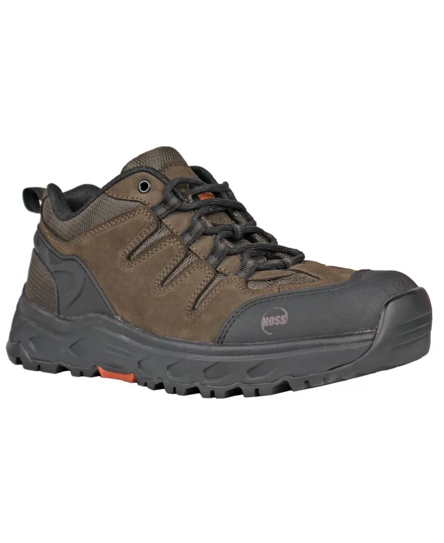 Мужские рабочие ботинки HOSS Eric Low Soft Toe Wedge Hoss Boot Company, коричневый