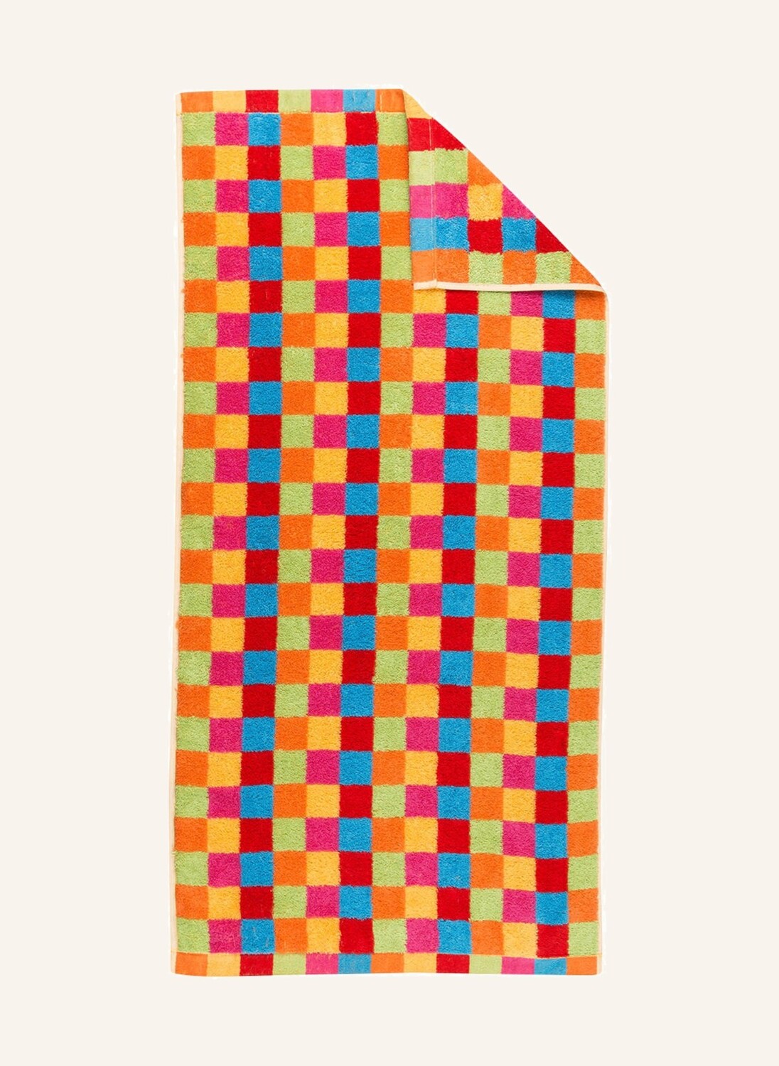 

Полотенце для рук Cawoe LIFESTYLE KARO, 50x100 см, цвет rot/blau/grün