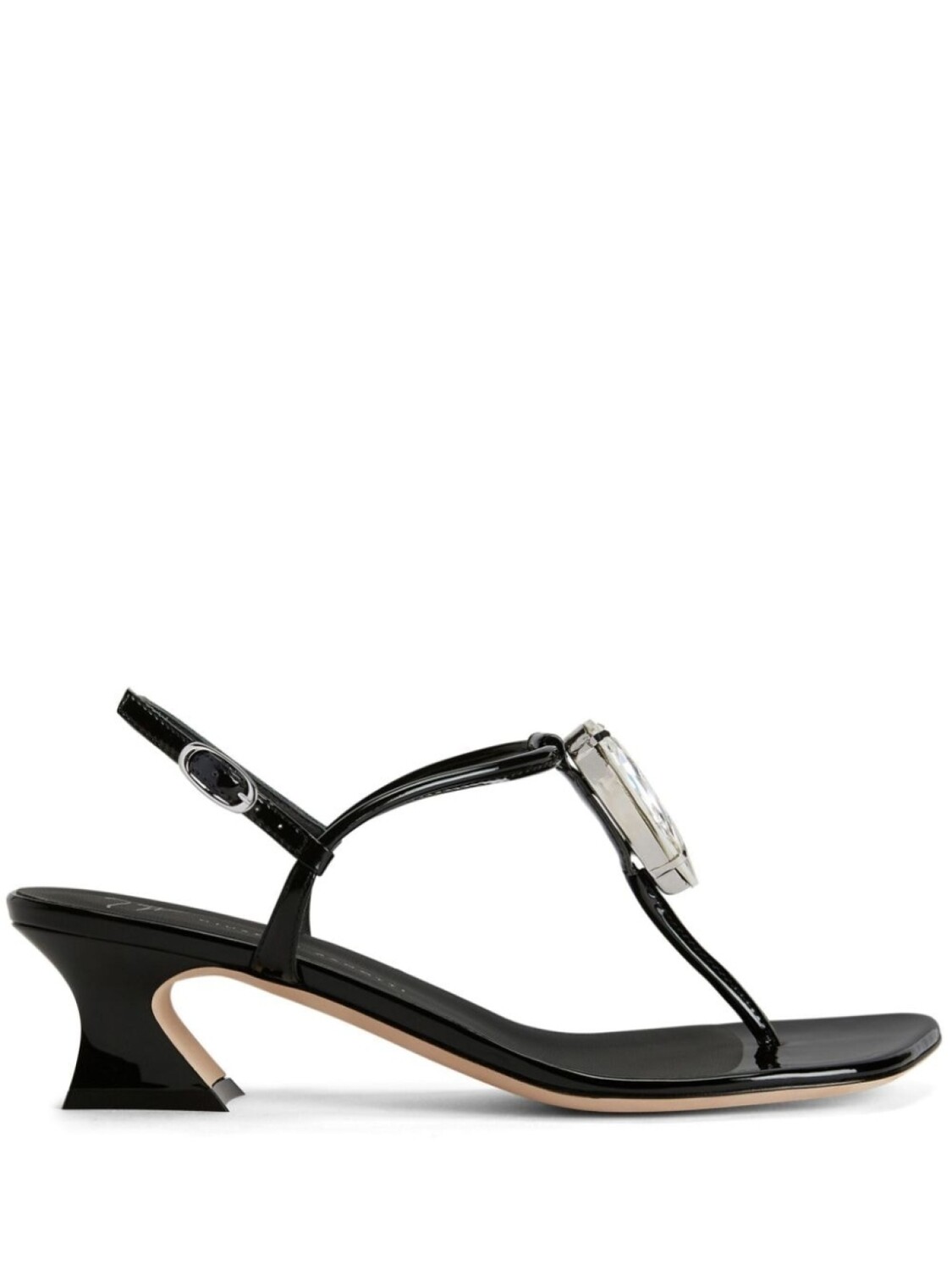

Босоножки Anthonia с квадратным носком Giuseppe Zanotti, черный
