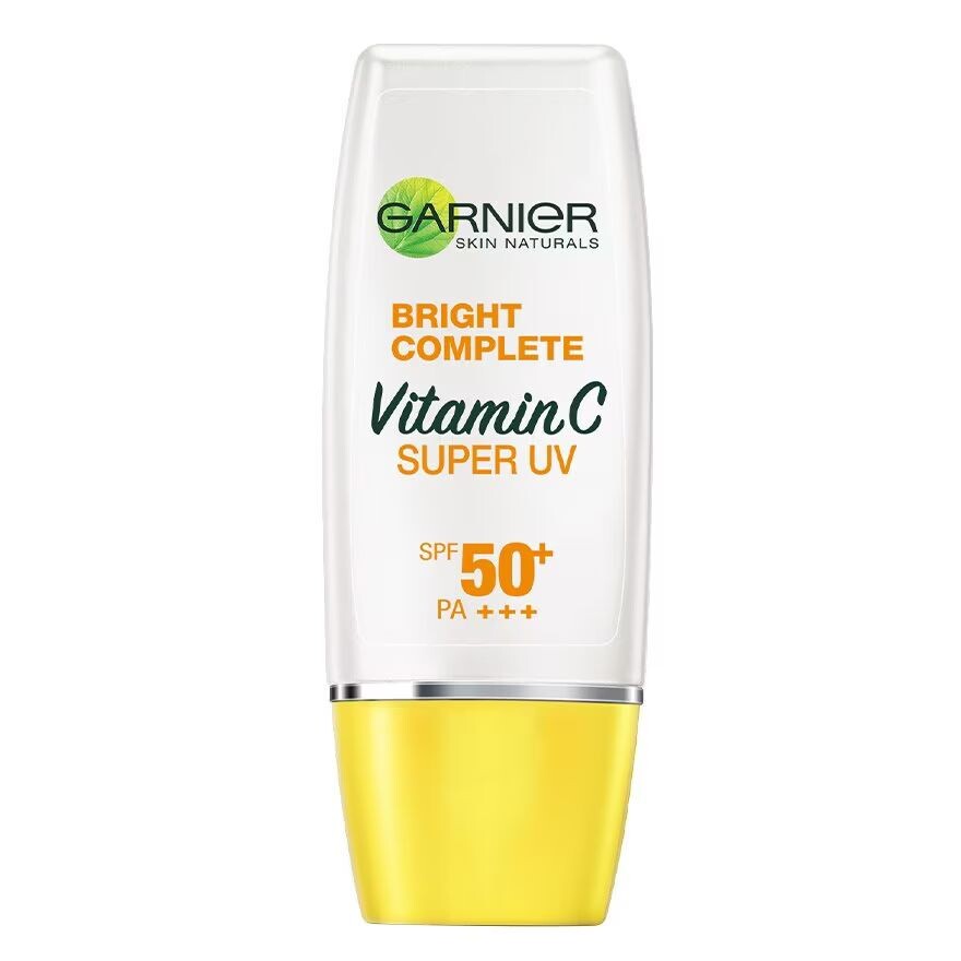 

Garnier Bright Complete Витамин С Супер УФ солнцезащитный крем SPF50+ PA++++ Natural 30 мл, White