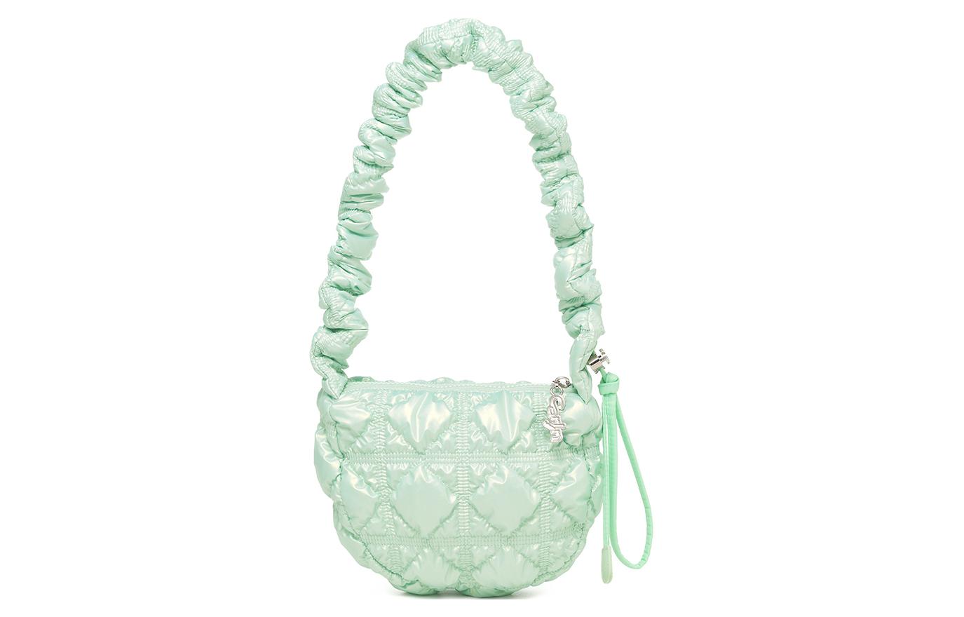

CARLYN Нейлоновая сумка заклинание PU облако, Neon Green