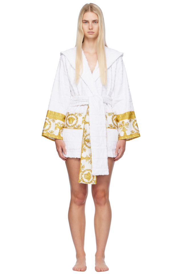 

Халат "I heart baroque" Versace Underwear, цвет bianco