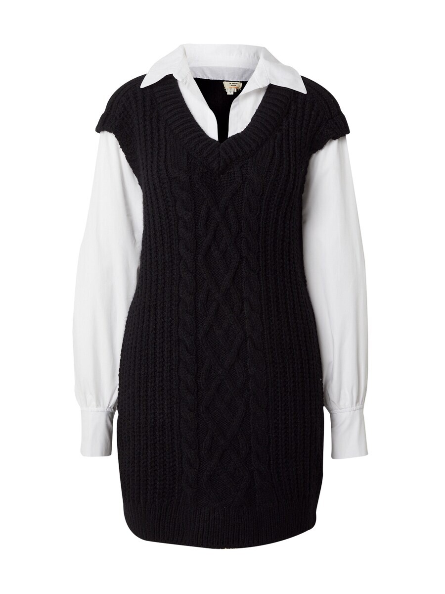 

Вязаное платье River Island, черный