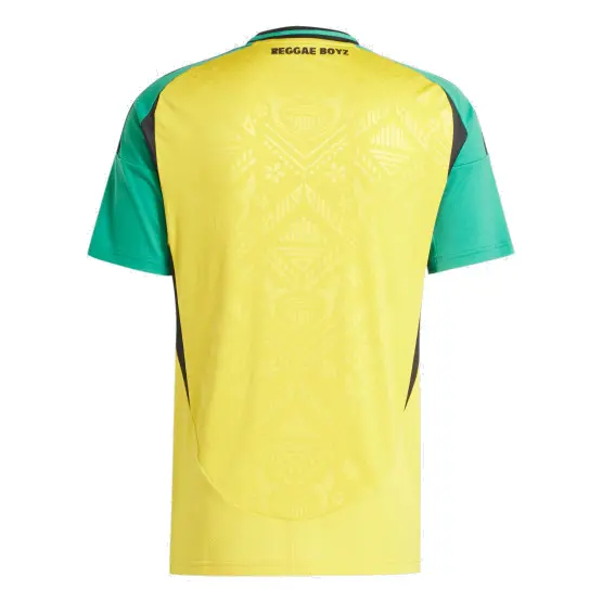 Футболка Ямайка 24 домашняя футбольная майка азия размеры Adidas, желтый — фото 2