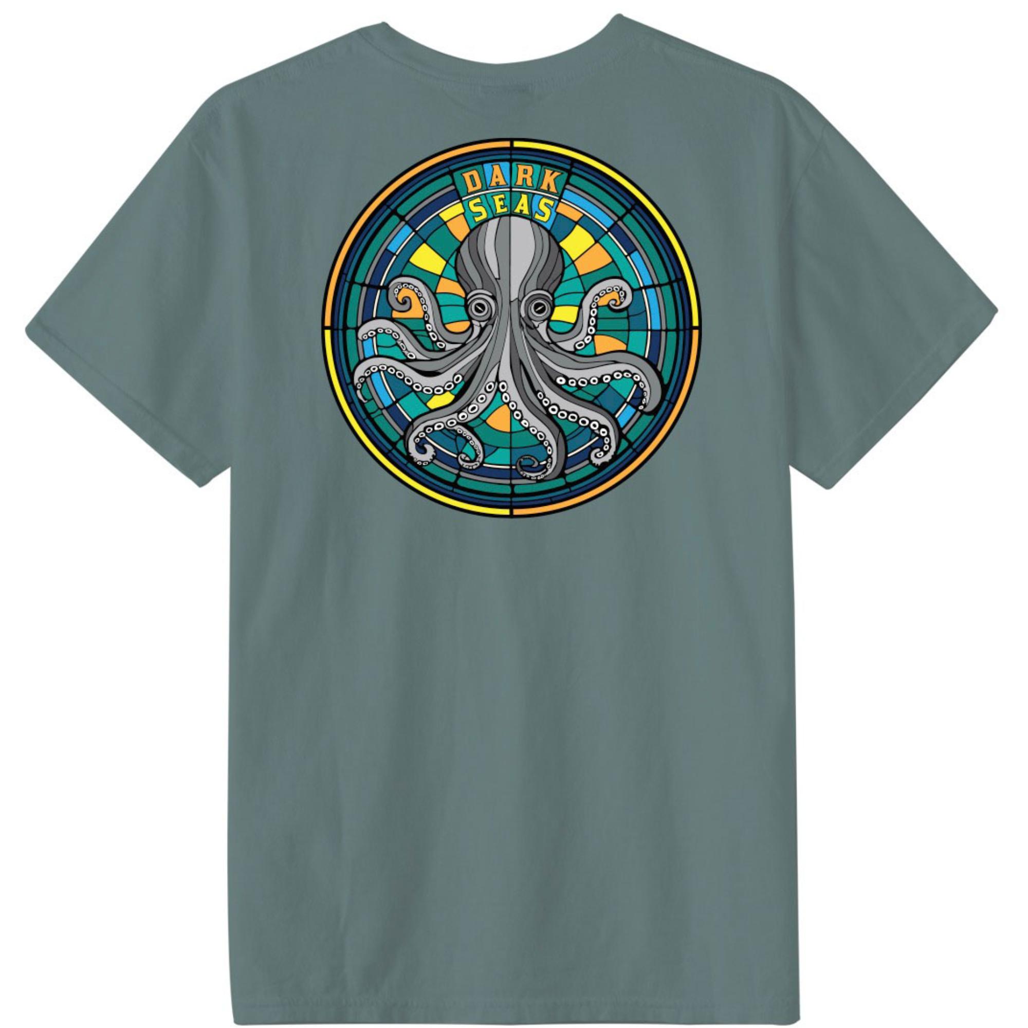 

Мужская футболка Octo Glass Pigment Dark Seas, Stormy Sea, Синий, Мужская футболка Octo Glass Pigment Dark Seas, Stormy Sea