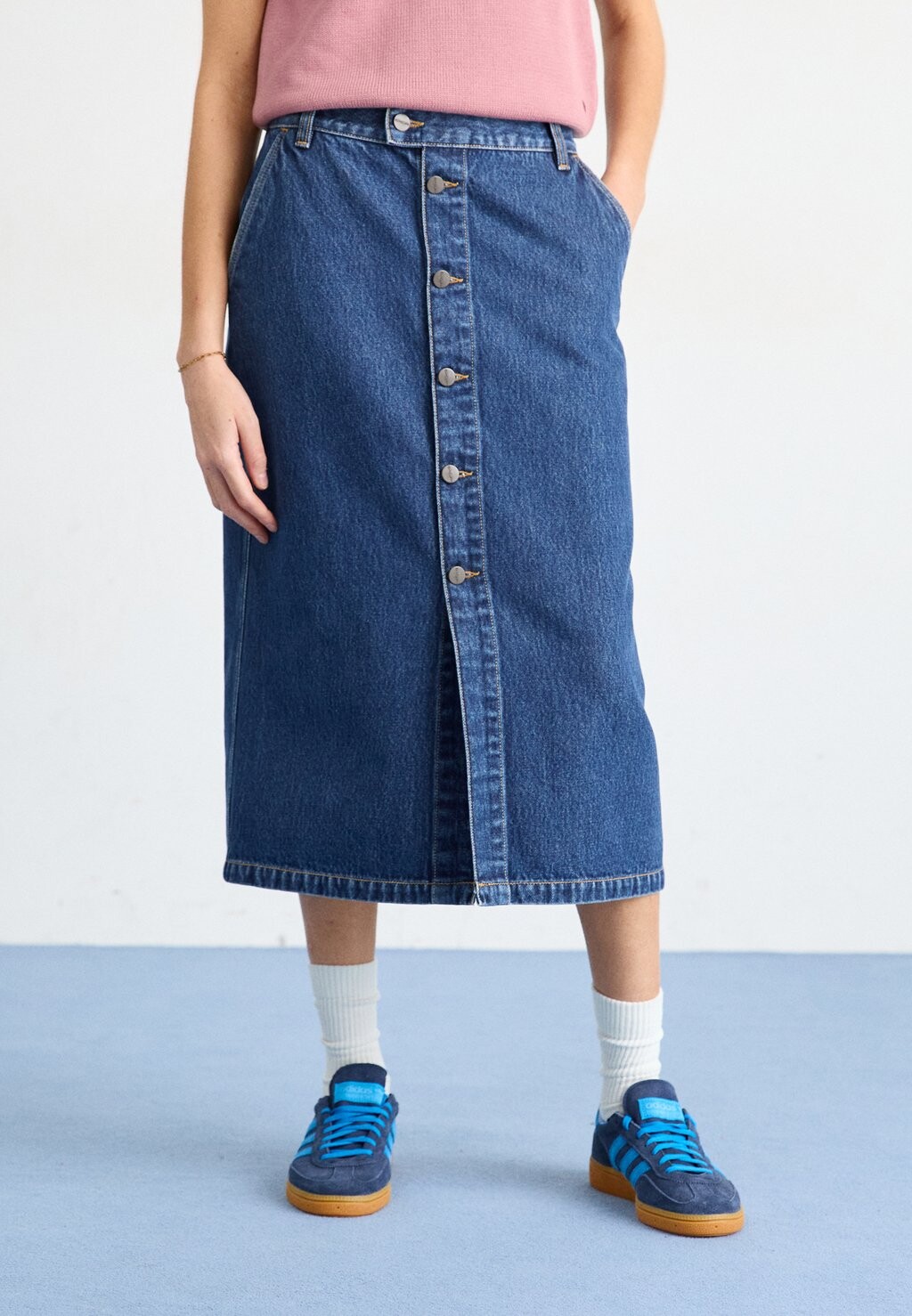 

Юбка джинсовая COLBY SKIRT Carhartt WIP, цвет blue