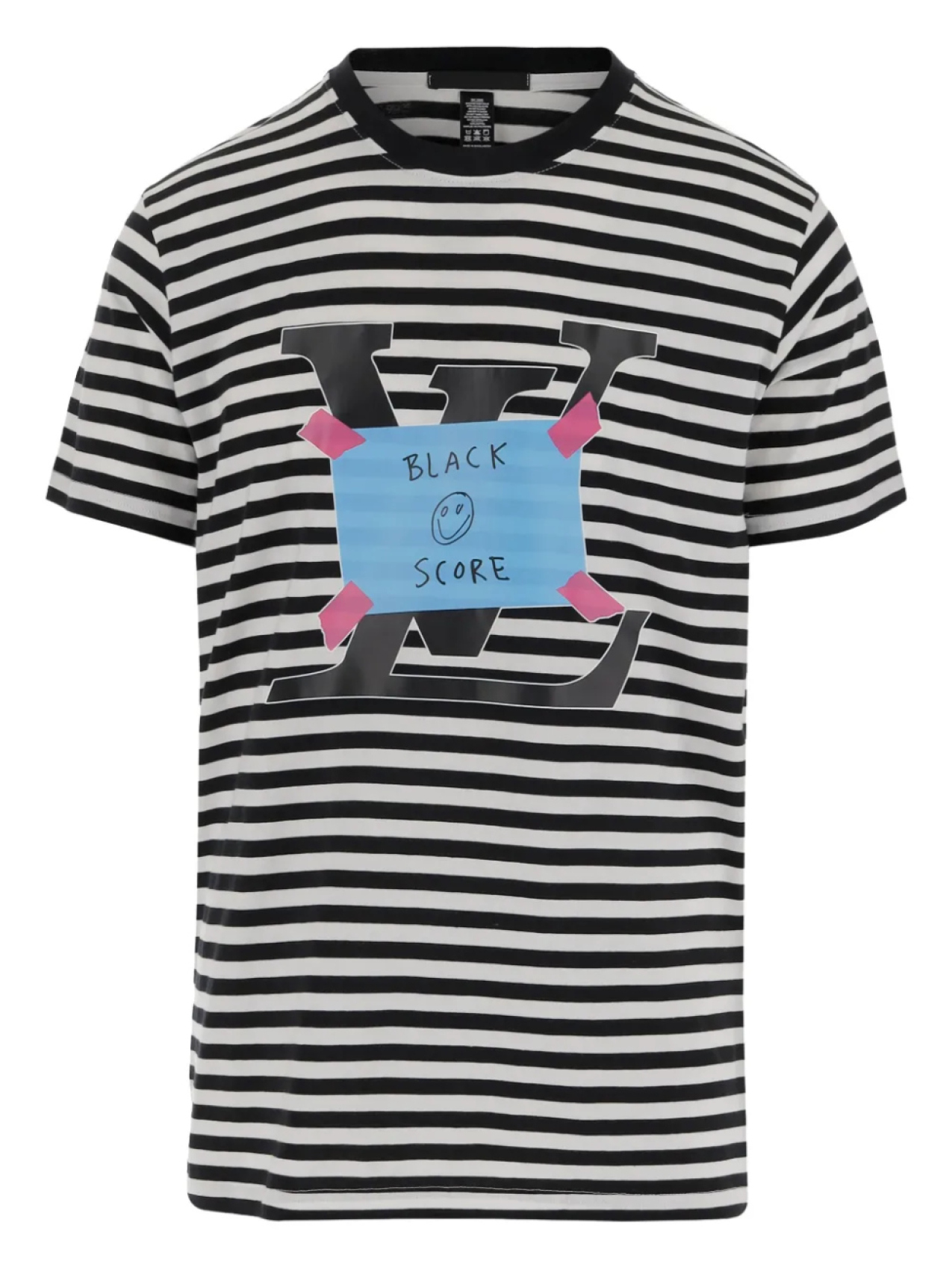 

Black Score LV Sticker Футболка, черный