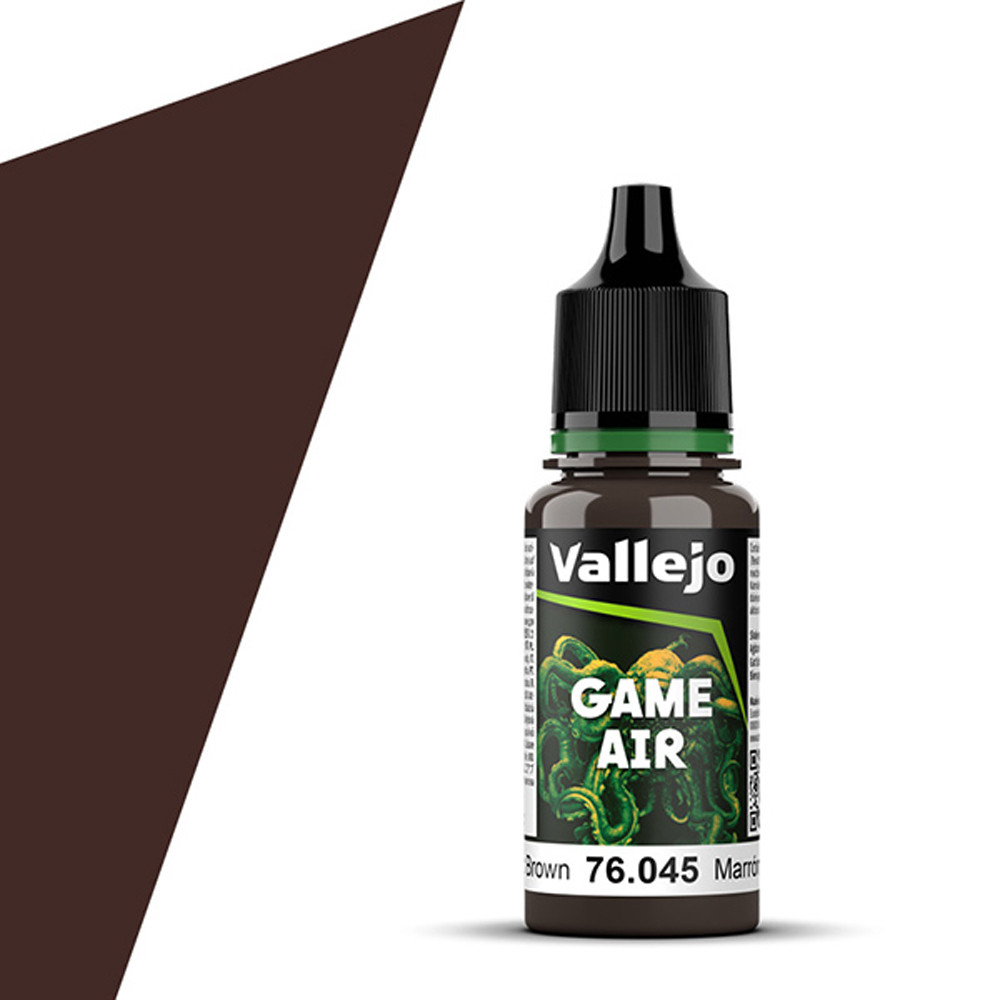 

Аксессуары Vallejo Game Air: Charred Brown (18ml)