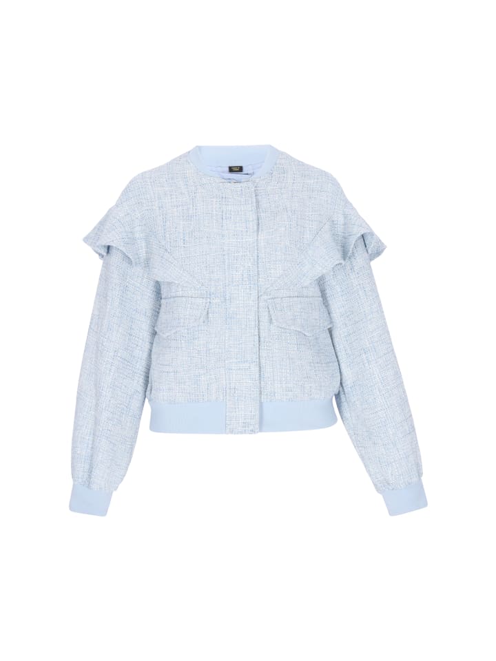 

Faina Женская куртка светло-голубого цвета