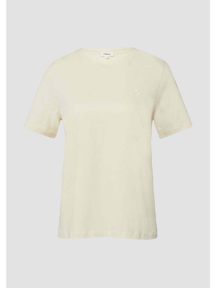 

s.Oliver Футболка светло-бежевого цвета (80D0), Бежевый, s.Oliver Футболка светло-бежевого цвета (80D0)