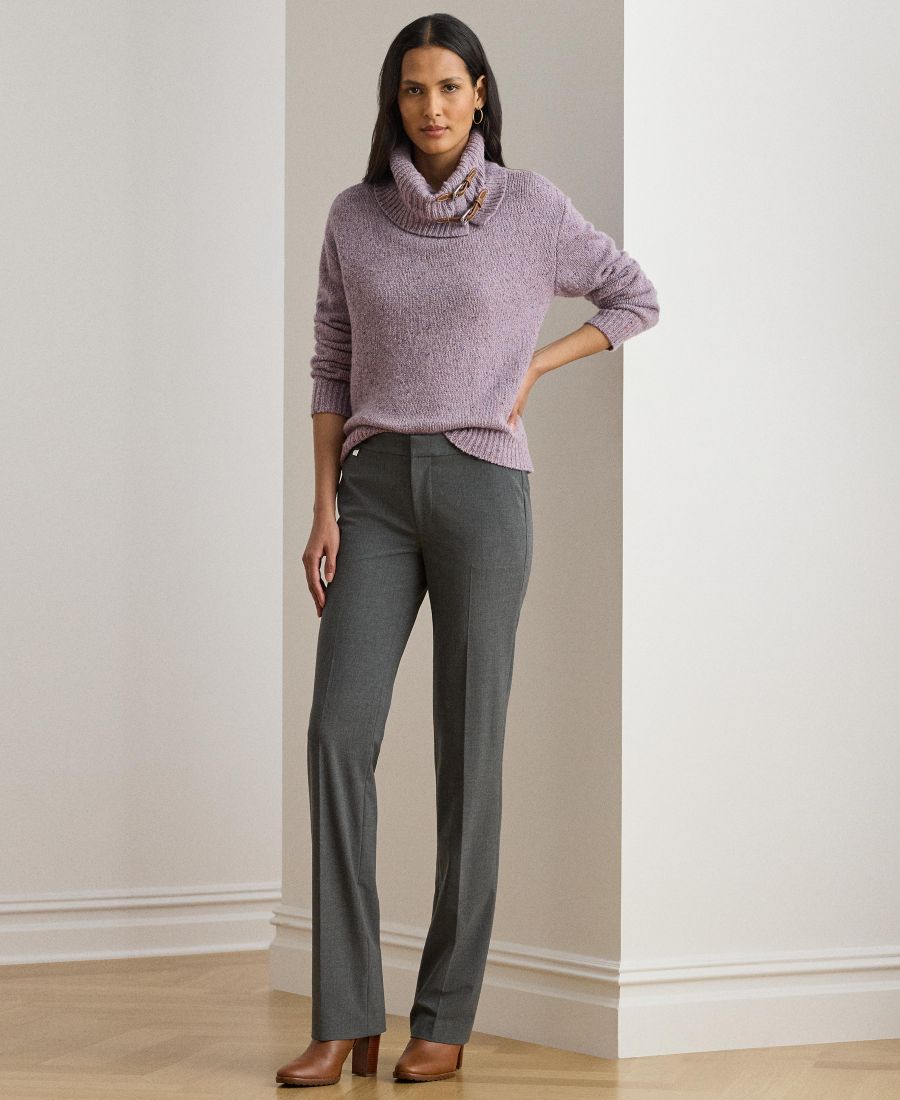 

Прямые брюки, размеры 0P - 18 Lauren Ralph Lauren, Grey