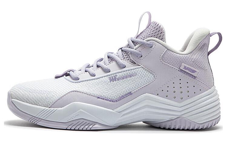 

Баскетбольные кроссовки Basketball Shoes Men Low-Top White/Purple 361°