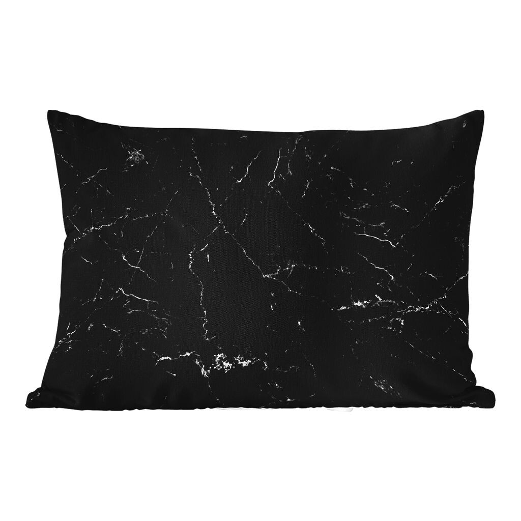 

Уличная подушка MuchoWow - Мрамор - Керамика - Линия - 50x30 см - Устойчивость к атмосферным воздействиям - Подушка для отдыха - Чехол на подушку - Хлопчатобумажная ткань - Декоративные чехлы на подушки, мультиколор