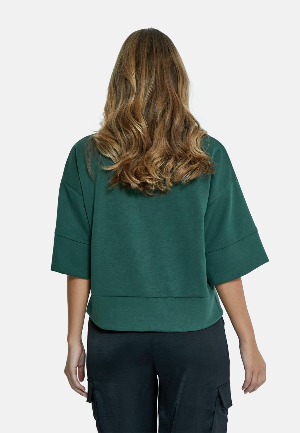 

Топ с длинными рукавами DICETTE HALF SLEEVE PEPPERCORN, зеленый