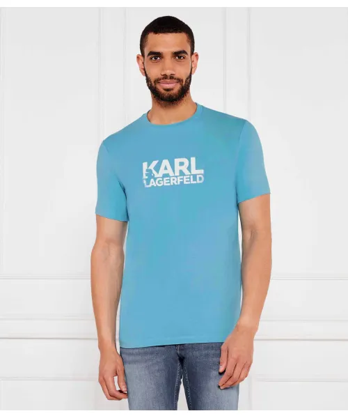 

Футболка Regular fit Karl Lagerfeld, синий