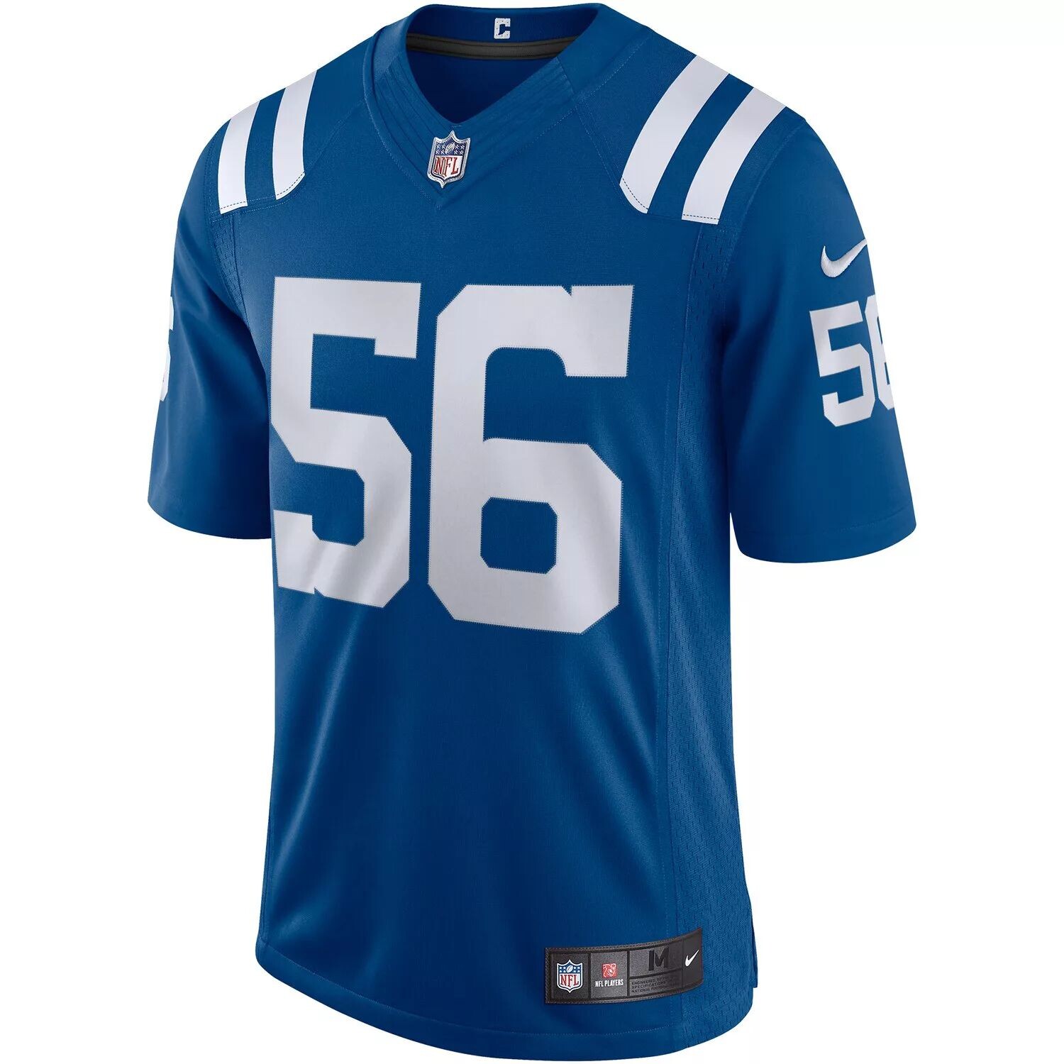 Мужское джерси Nike Quenton Nelson Royal Indianapolis Colts Vapor Limited — фото 2